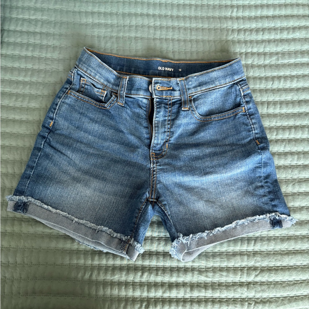 Old Navy Blue Denim Cutoff Shorts